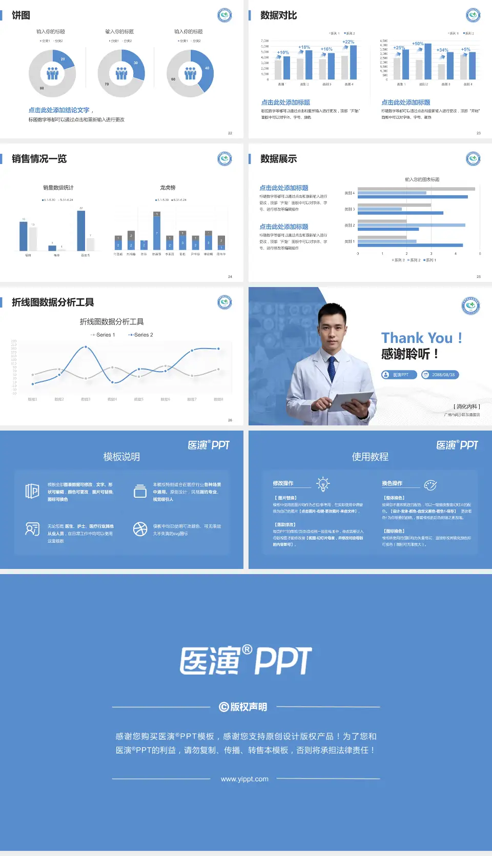 广州市南沙区东涌医院病例分享与讨论PPT模板16:9格式幻灯片预览图4