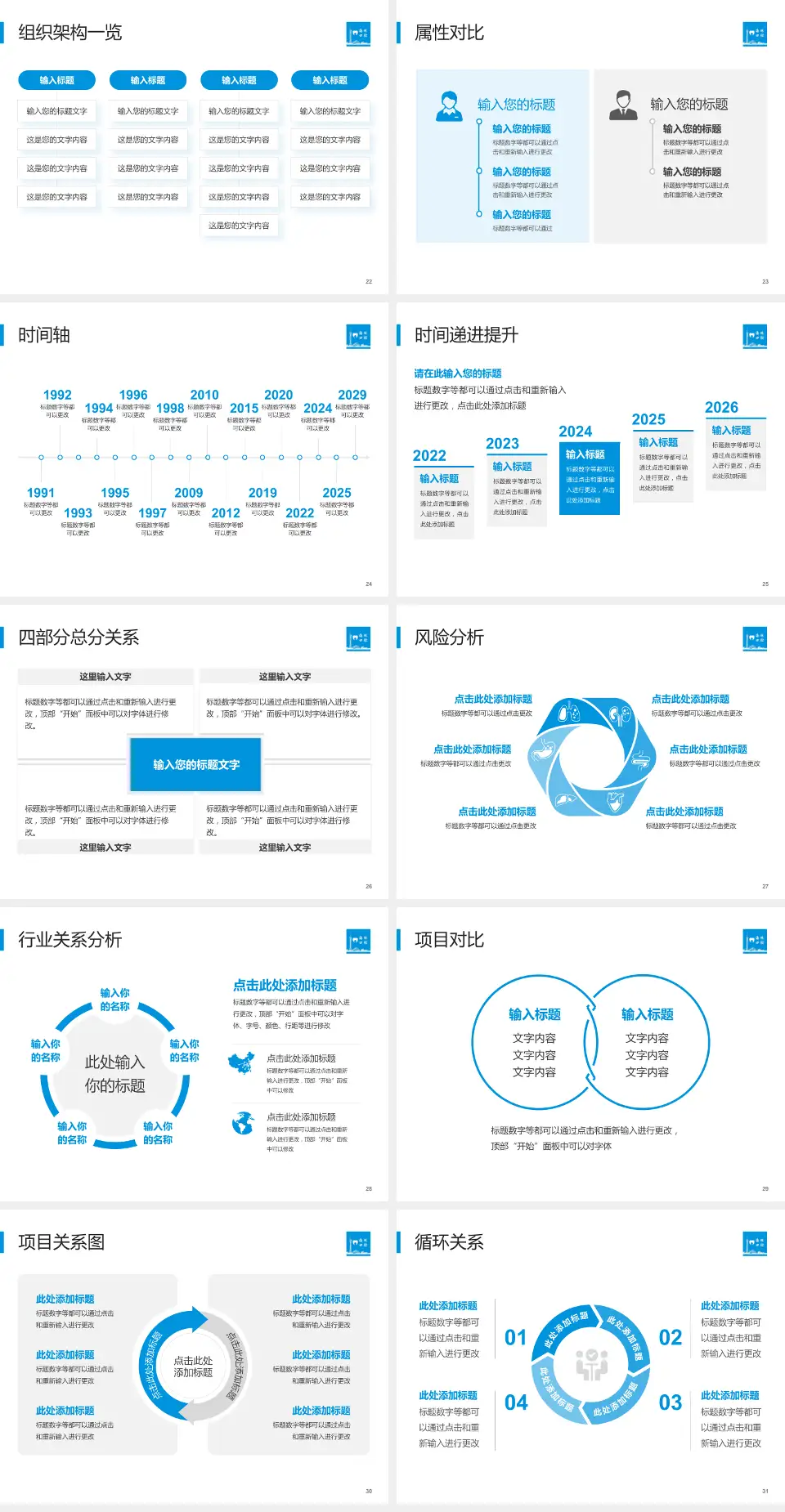 广州市海珠区口腔医院医疗行业比赛专用PPT模板4:3格式幻灯片预览图4