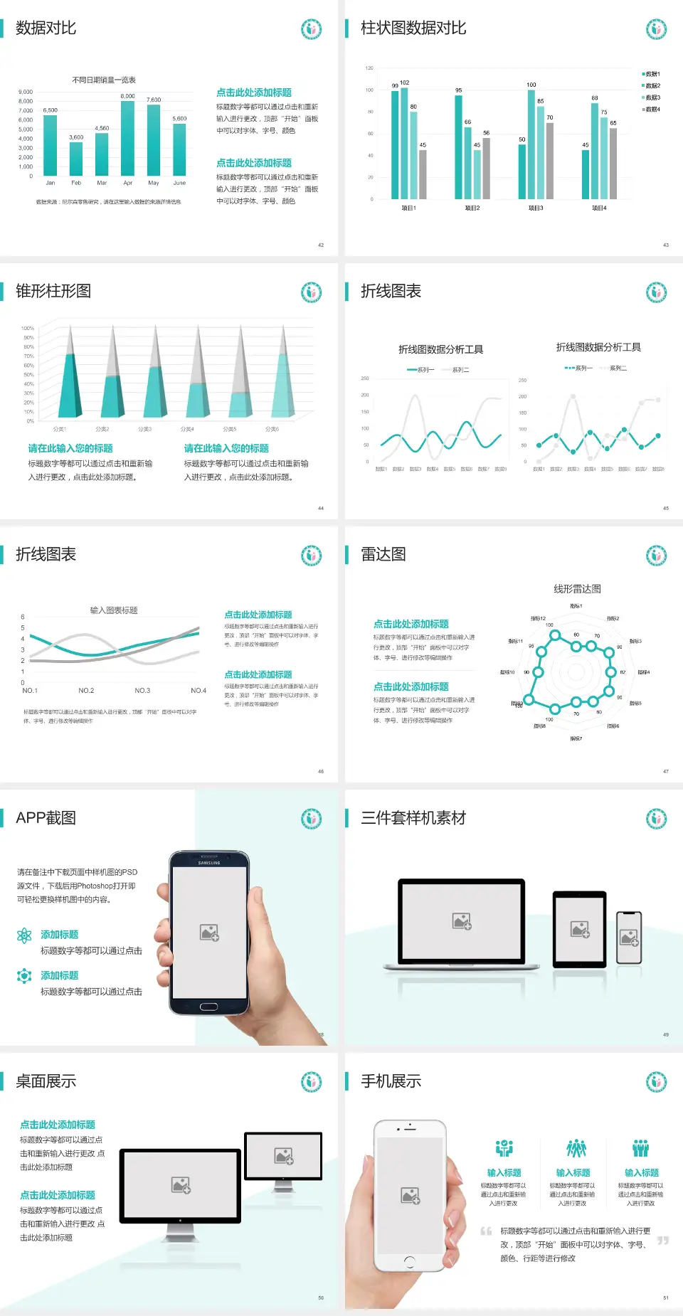 广东省生殖医院医院管理报告PPT模板4:3格式幻灯片预览图6