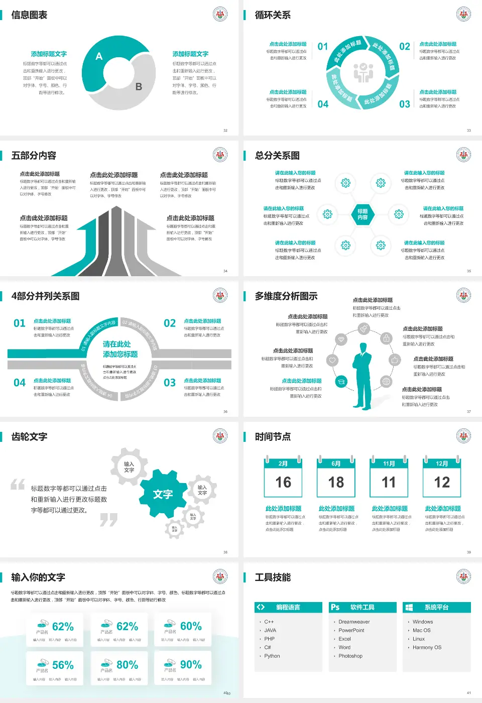 广州中医药大学金沙洲医院护理专业职业生涯规划PPT模板16:9格式幻灯片预览图5