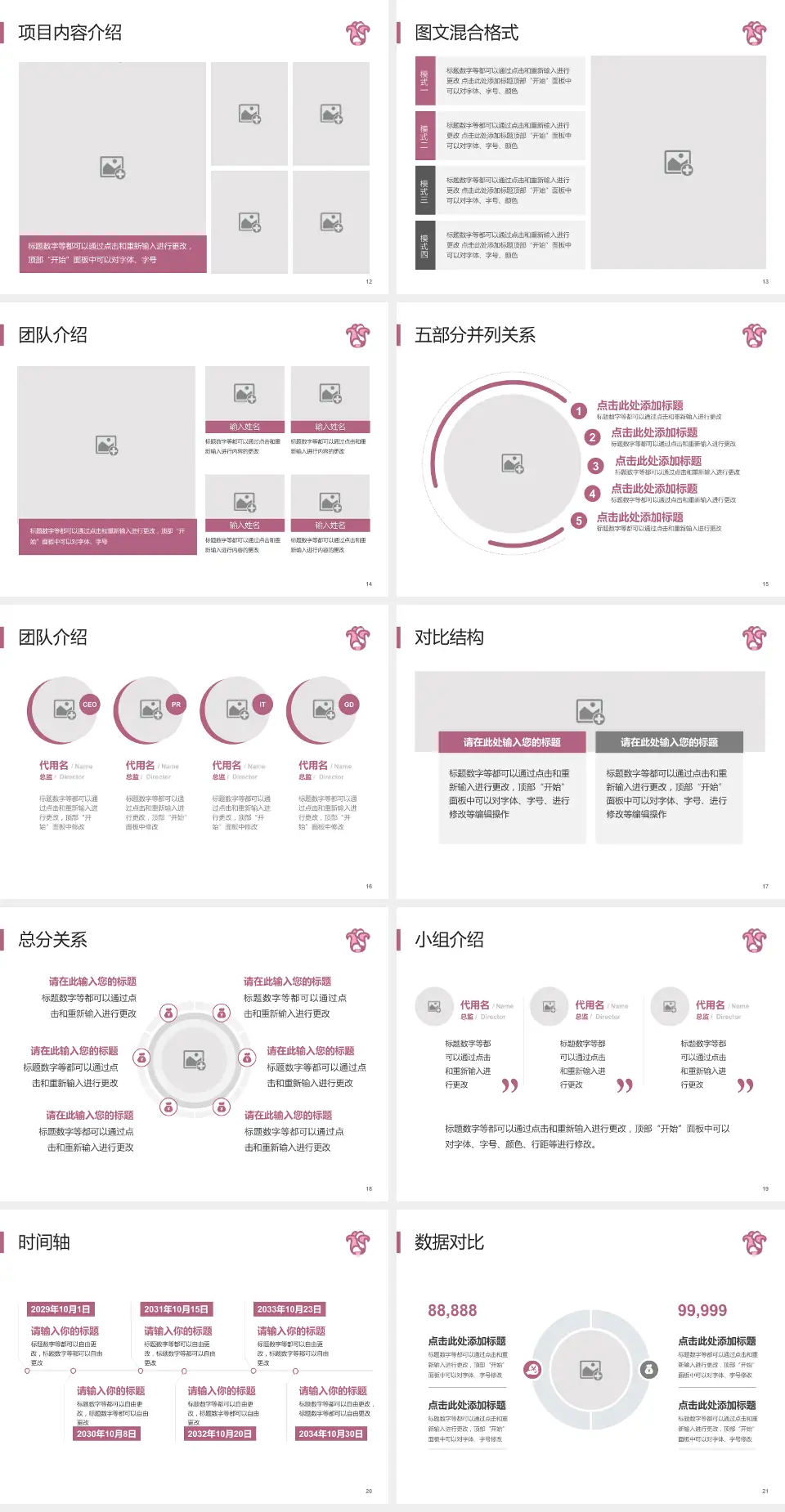 广东省妇幼保健院番禺分院医疗知识普及PPT模板4:3格式幻灯片预览图3