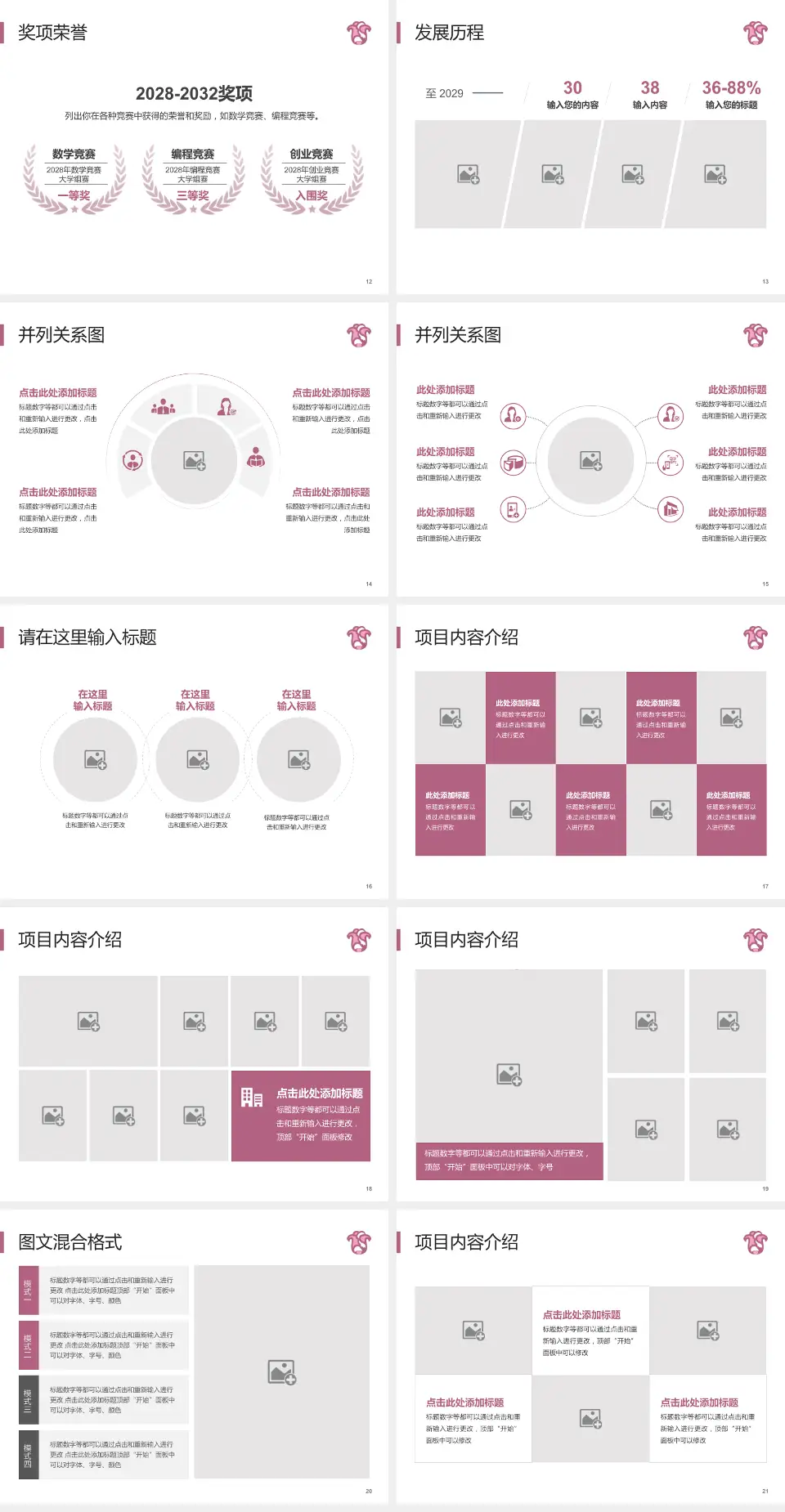广东省妇幼保健院番禺分院护理专业职业生涯规划PPT模板4:3格式幻灯片预览图3