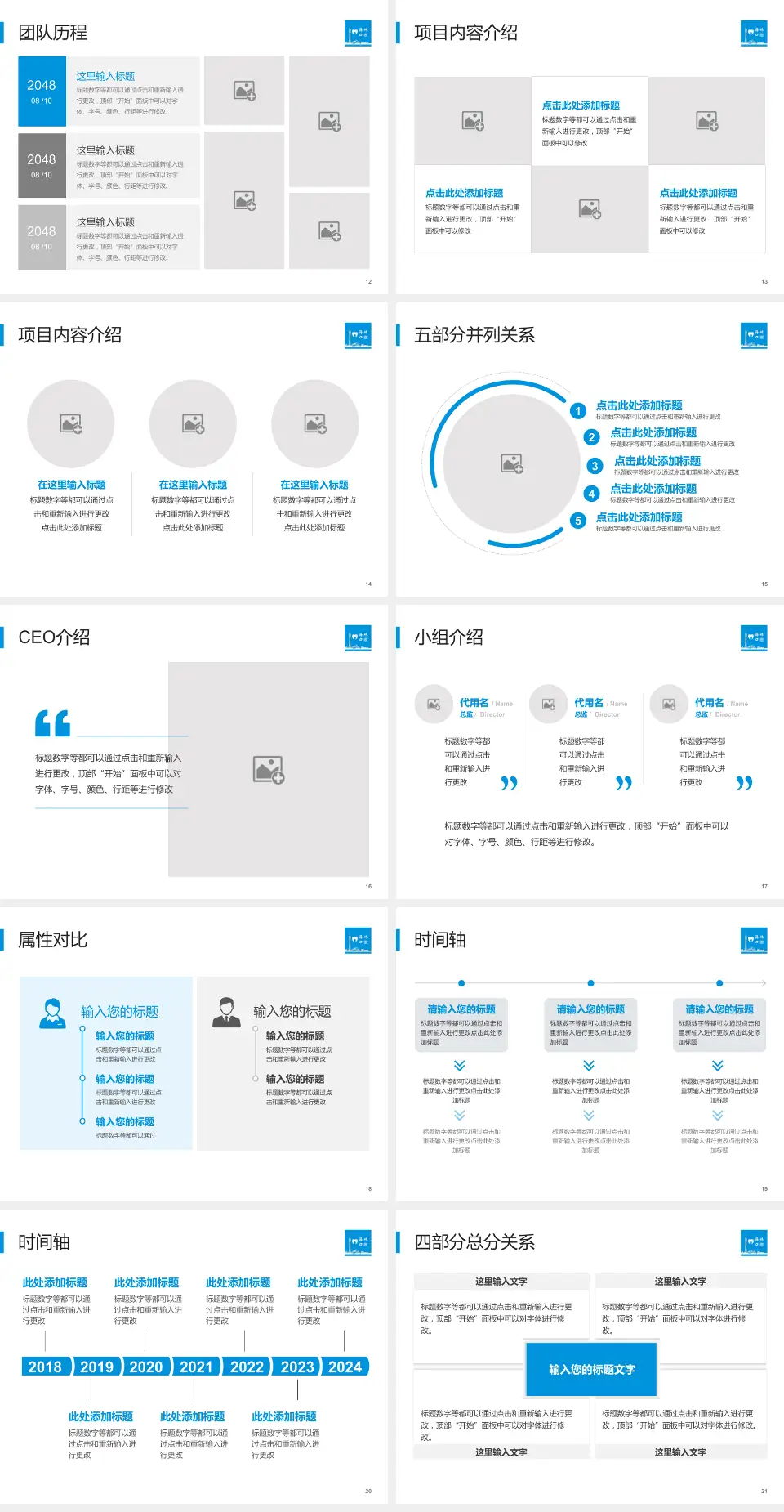广州市海珠区口腔医院科研成果展示PPT模板4:3格式幻灯片预览图3