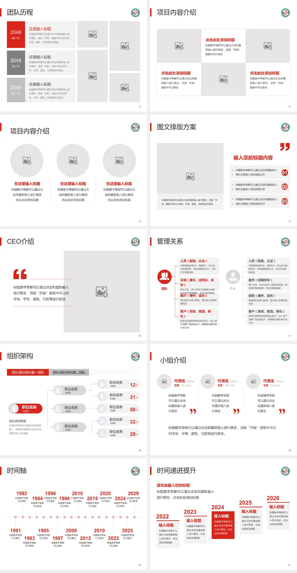 广州市南沙区榄核医院医院管理报告PPT模板4:3格式幻灯片预览图3