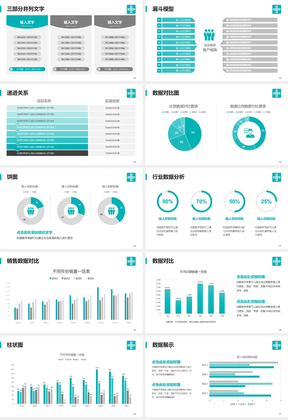 广东祈福医院患者教育与指导PPT模板16:9格式幻灯片预览图6
