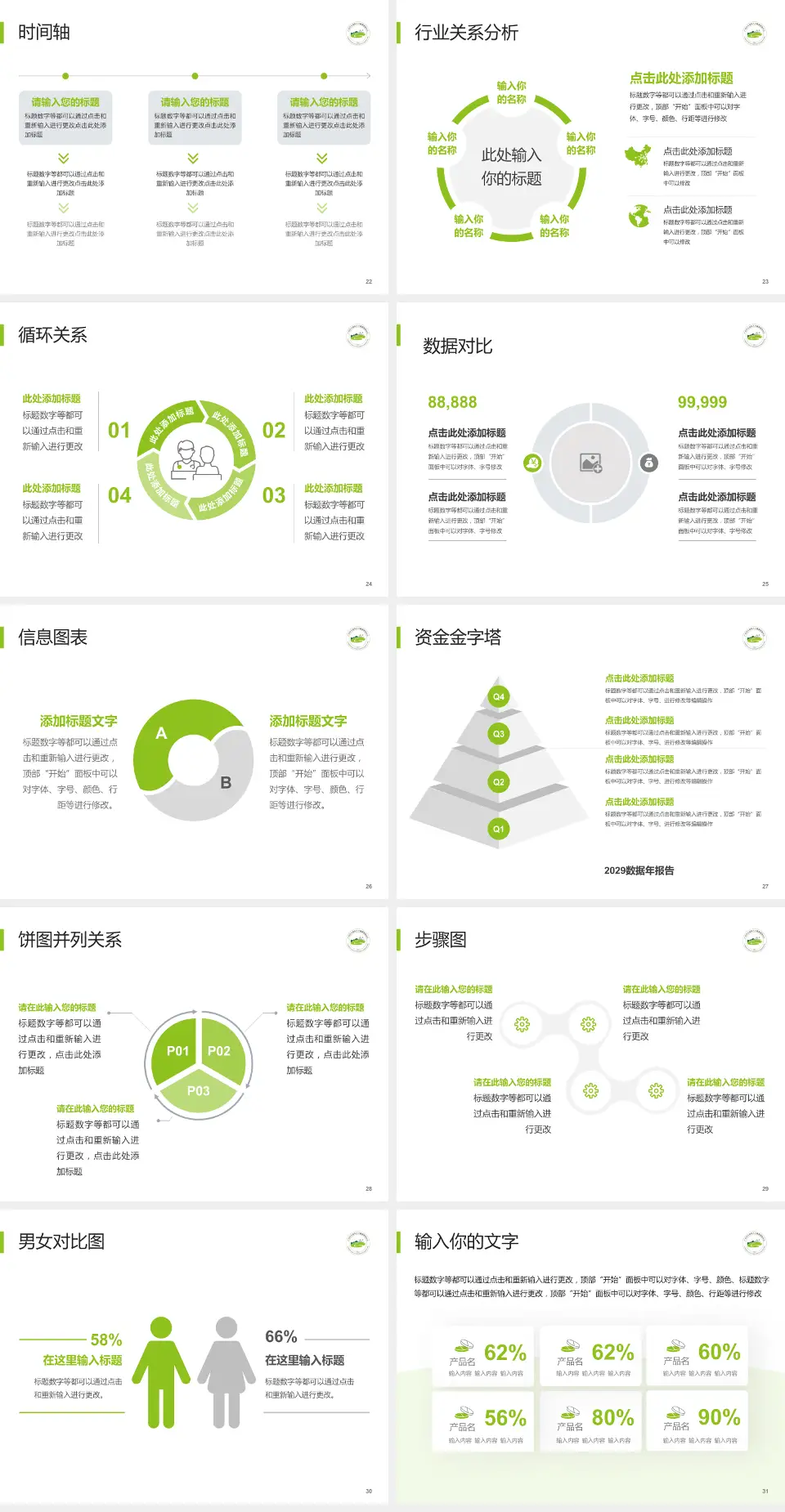 广州市干部和人才健康管理中心医院管理报告PPT模板4:3格式幻灯片预览图4