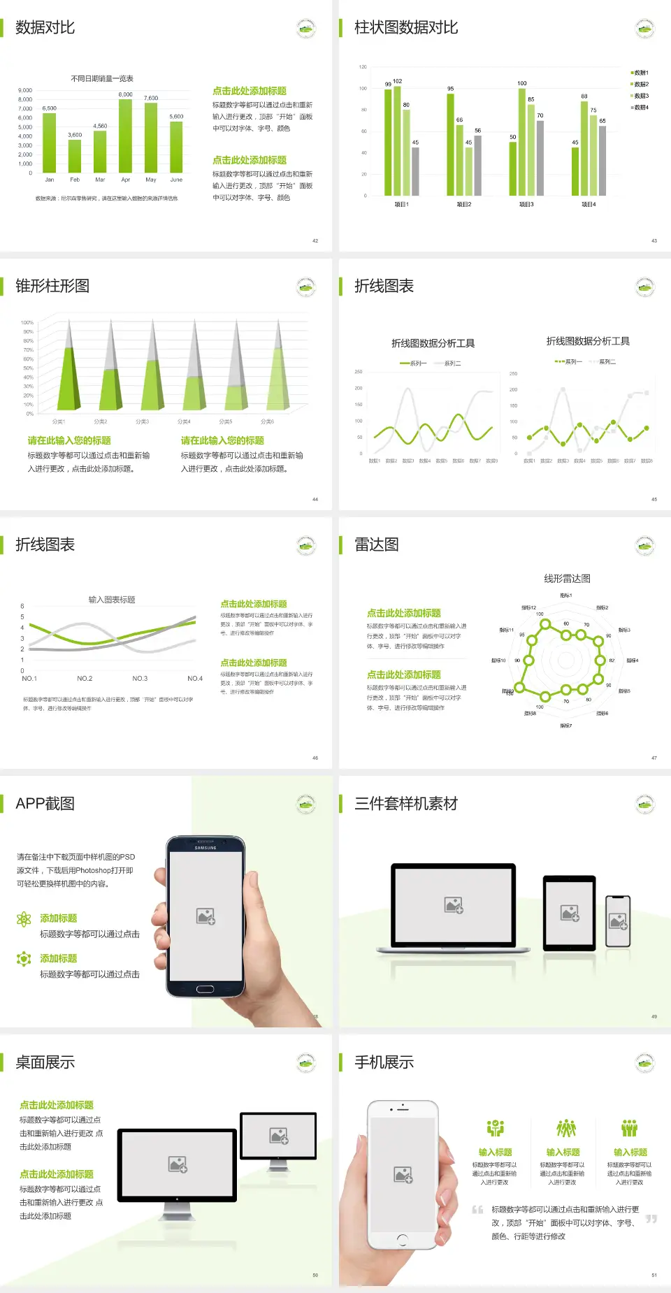 广州市干部和人才健康管理中心医院管理报告PPT模板4:3格式幻灯片预览图6