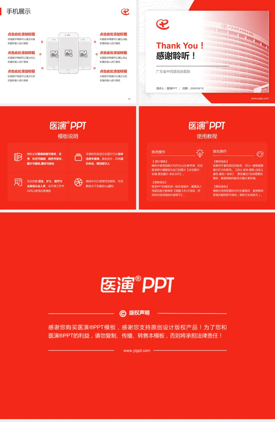 广东省中西医结合医院医院管理报告PPT模板4:3格式幻灯片预览图7