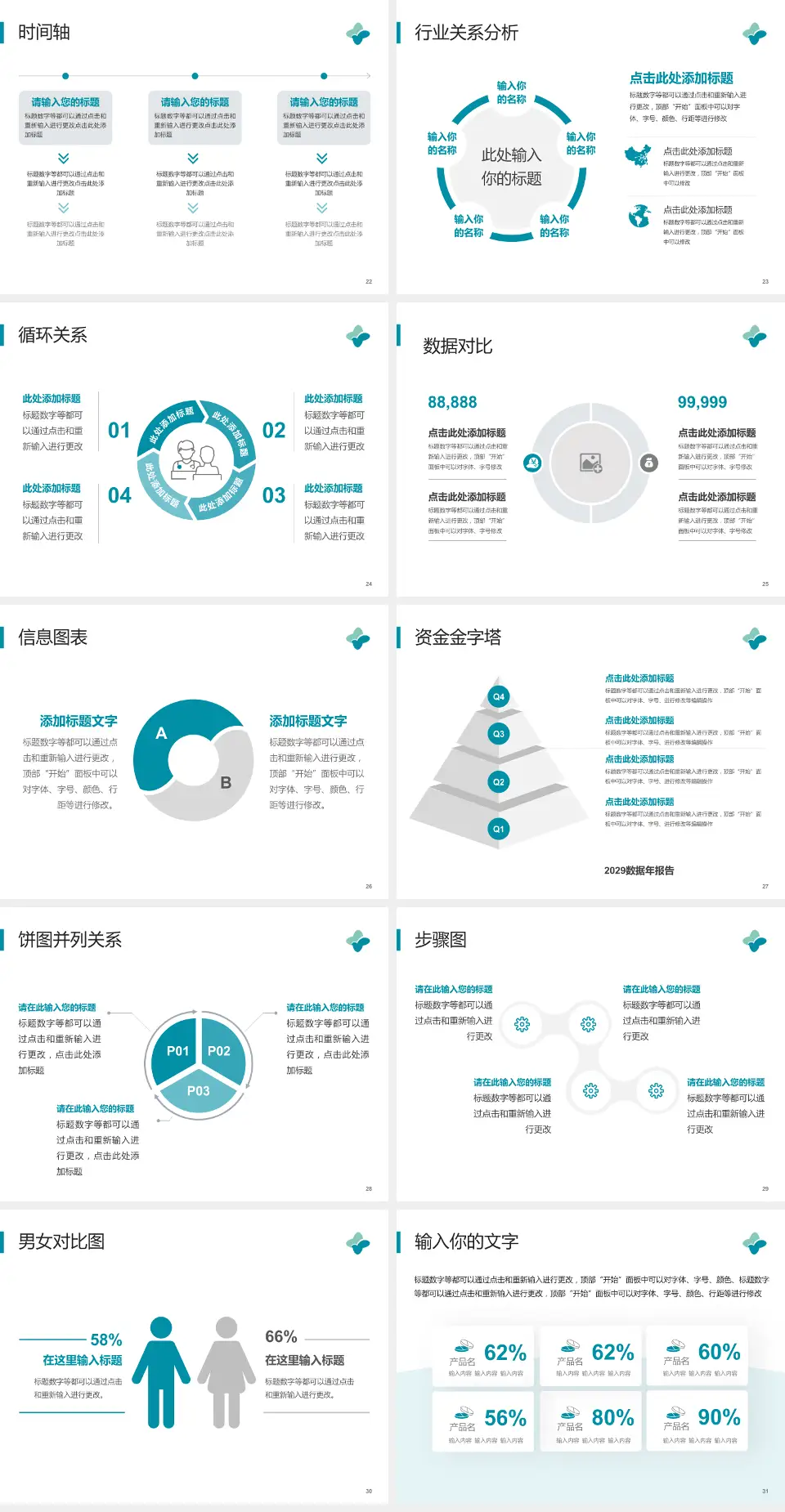 广东医科大学附属医院海东院区医院管理报告PPT模板4:3格式幻灯片预览图4