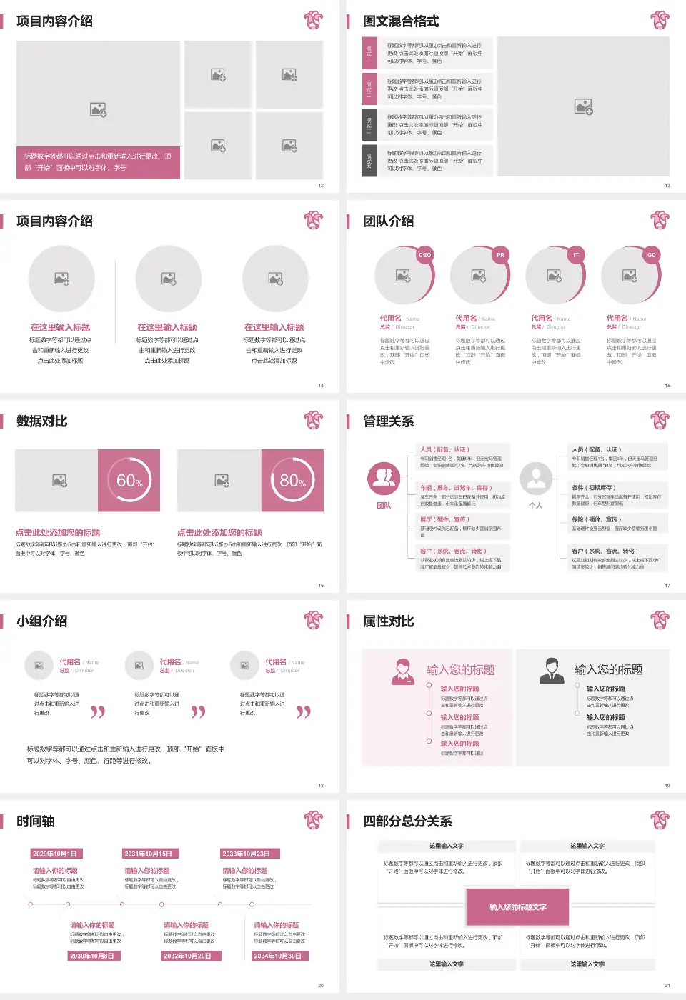 广东省妇幼保健院科室介绍与推广PPT模板16:9格式幻灯片预览图3