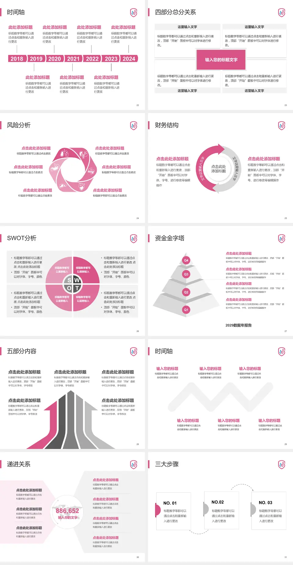 广州市番禺区何贤纪念医院患者教育与指导PPT模板4:3格式幻灯片预览图4
