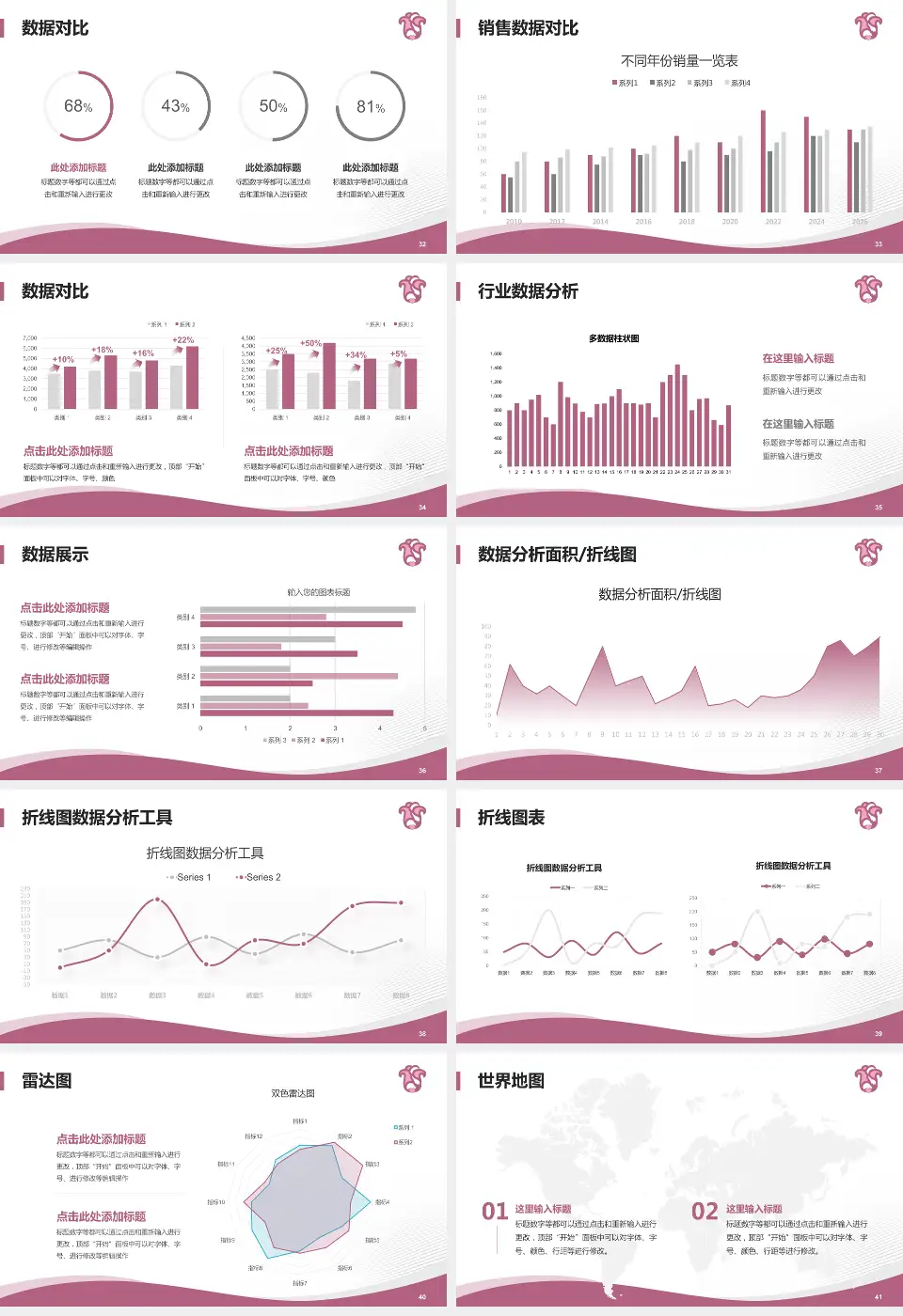 广东省妇幼保健院番禺分院会议与研讨会PPT模板16:9格式幻灯片预览图5