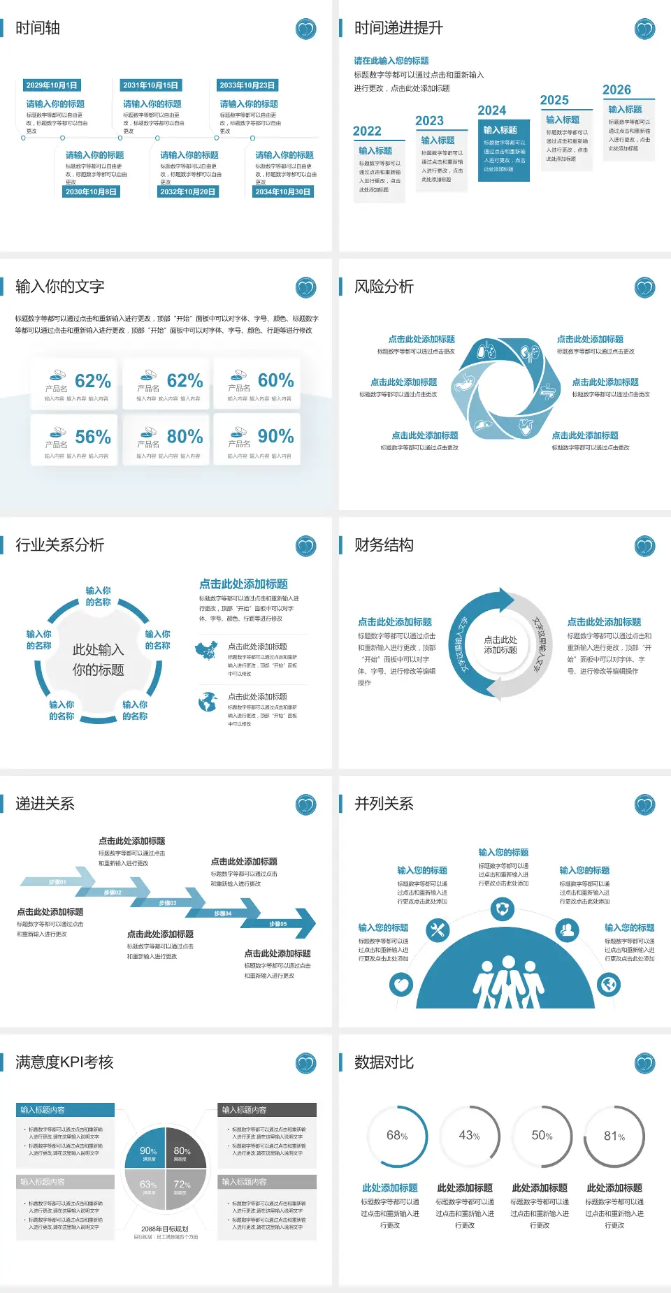 广州医科大学附属脑科医院病例分享与讨论PPT模板4:3格式幻灯片预览图3