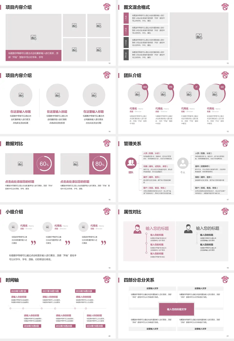 广东省妇幼保健院番禺分院科室介绍与推广PPT模板16:9格式幻灯片预览图3