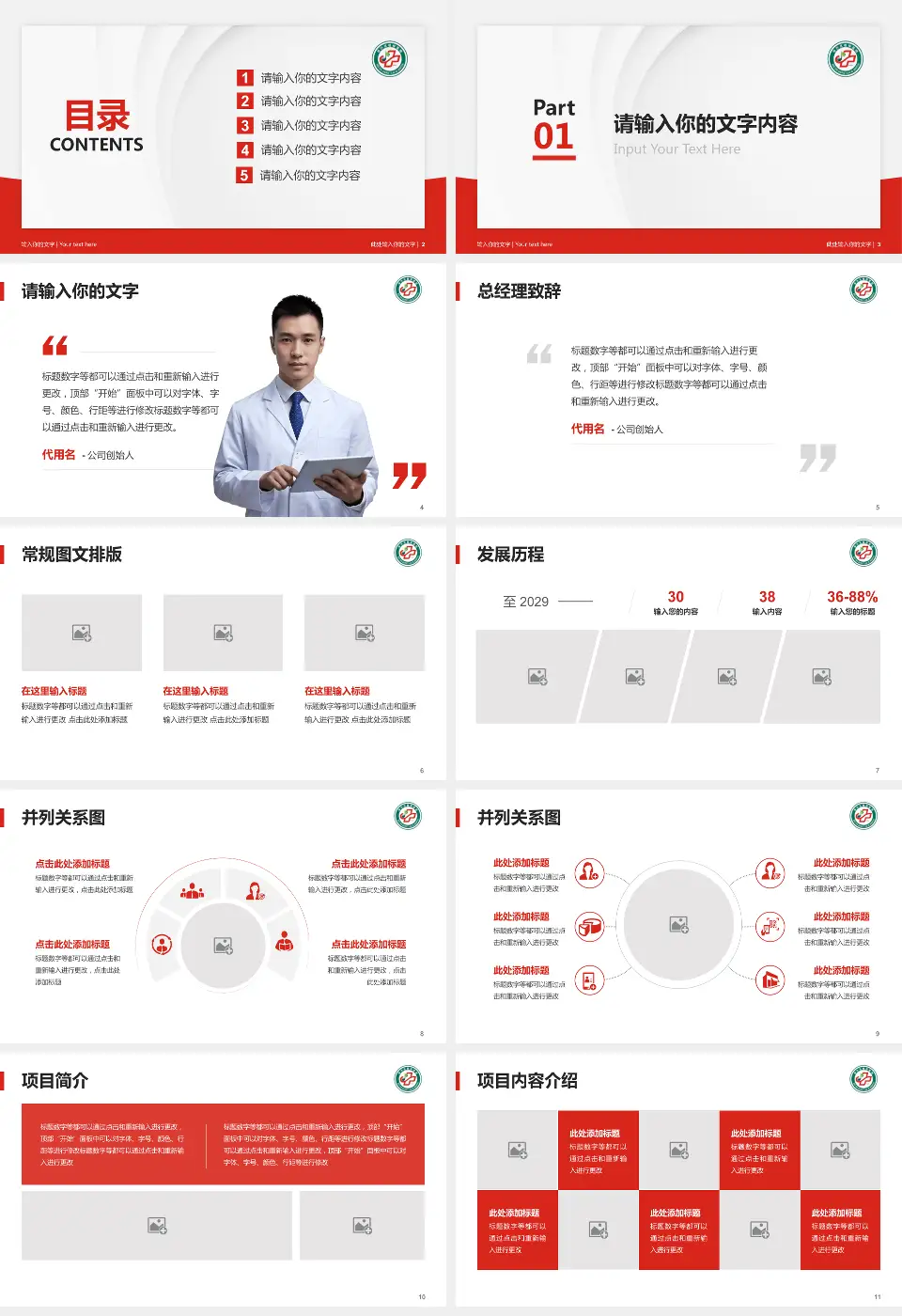 广州市南沙区榄核医院医院管理报告PPT模板16:9格式幻灯片预览图2