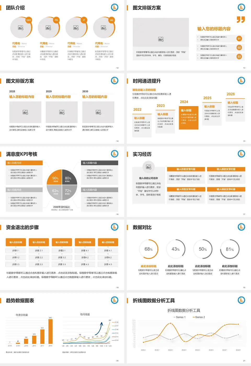 广州医科大学附属第二医院培训与教育PPT模板16:9格式幻灯片预览图3