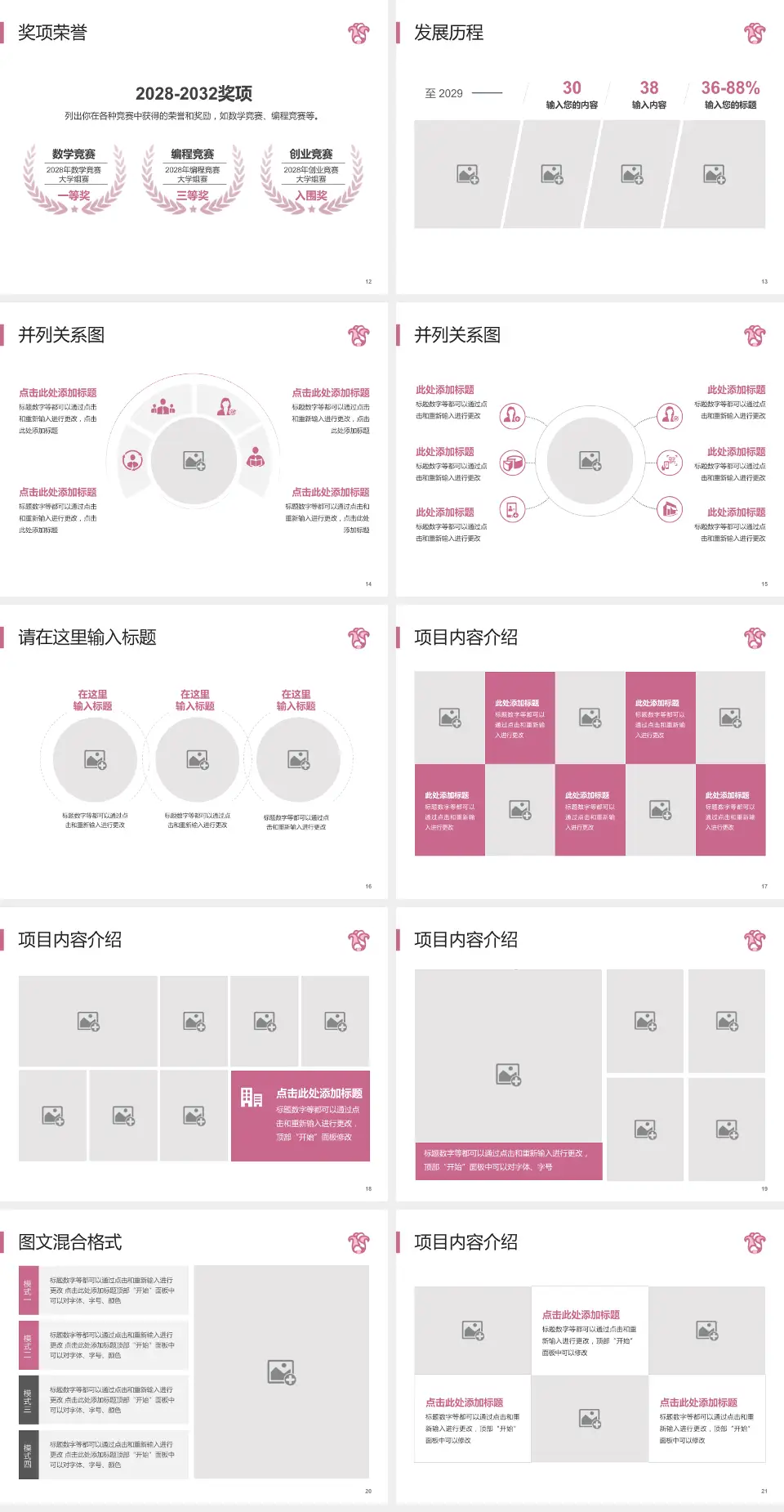 广东省妇幼保健院护理专业职业生涯规划PPT模板4:3格式幻灯片预览图3