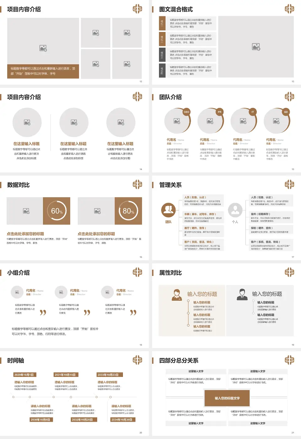 广州市中西医结合医院科室介绍与推广PPT模板16:9格式幻灯片预览图3