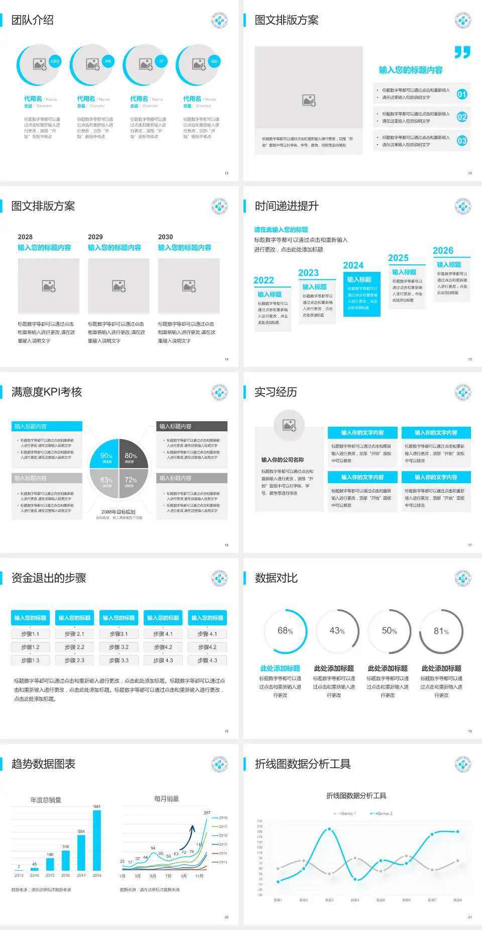 广州市妇女儿童医疗中心(增城院区)培训与教育PPT模板4:3格式幻灯片预览图3