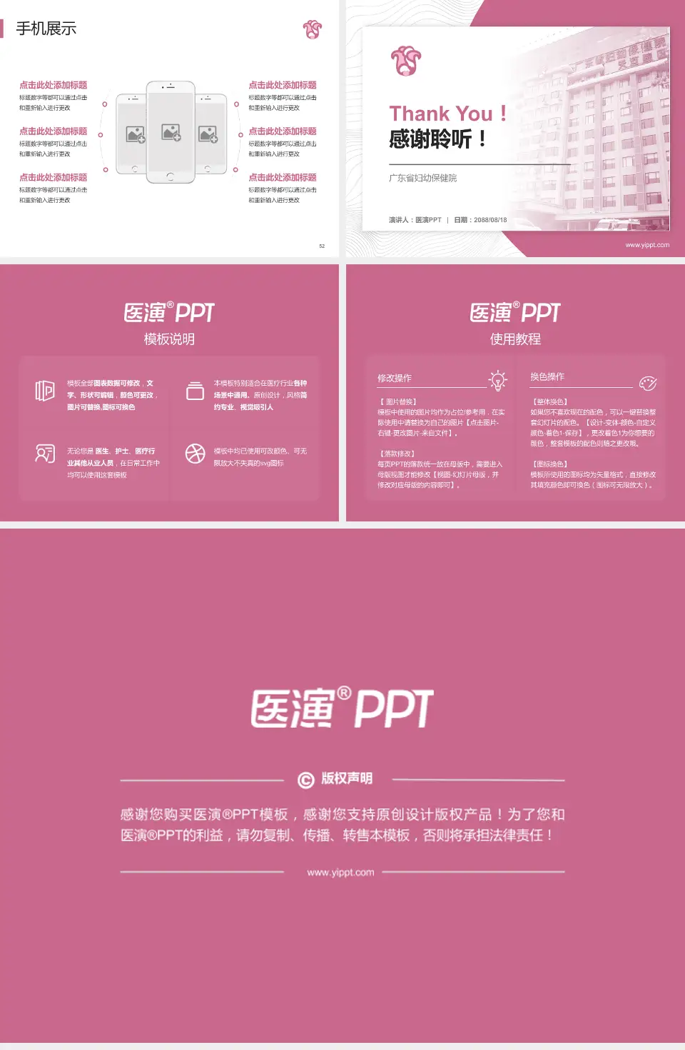 广东省妇幼保健院医院管理报告PPT模板4:3格式幻灯片预览图7