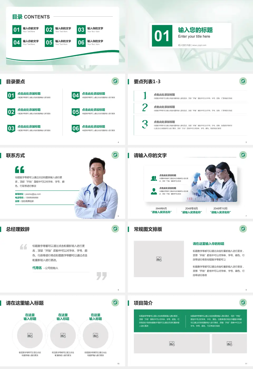 增城市新塘医院项目申请与汇报PPT模板16:9格式幻灯片预览图2