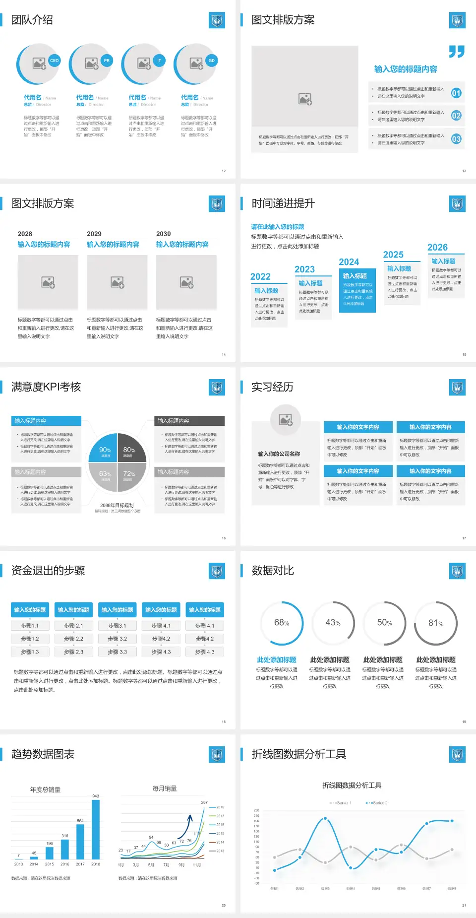 广州医科大学附属肿瘤医院培训与教育PPT模板4:3格式幻灯片预览图3