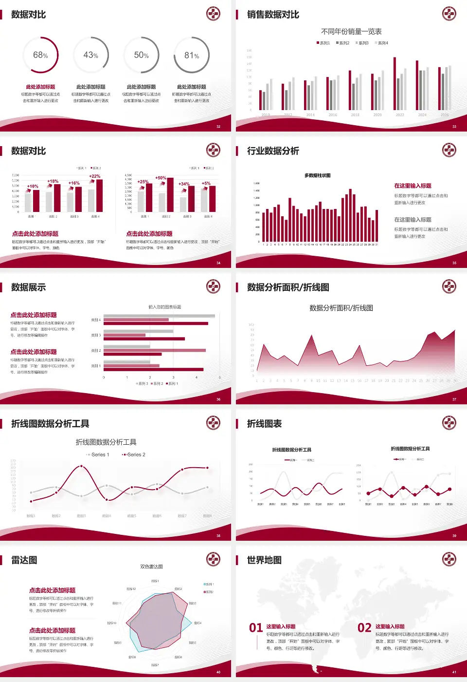 南方医科大学深圳医院会议与研讨会PPT模板16:9格式幻灯片预览图5