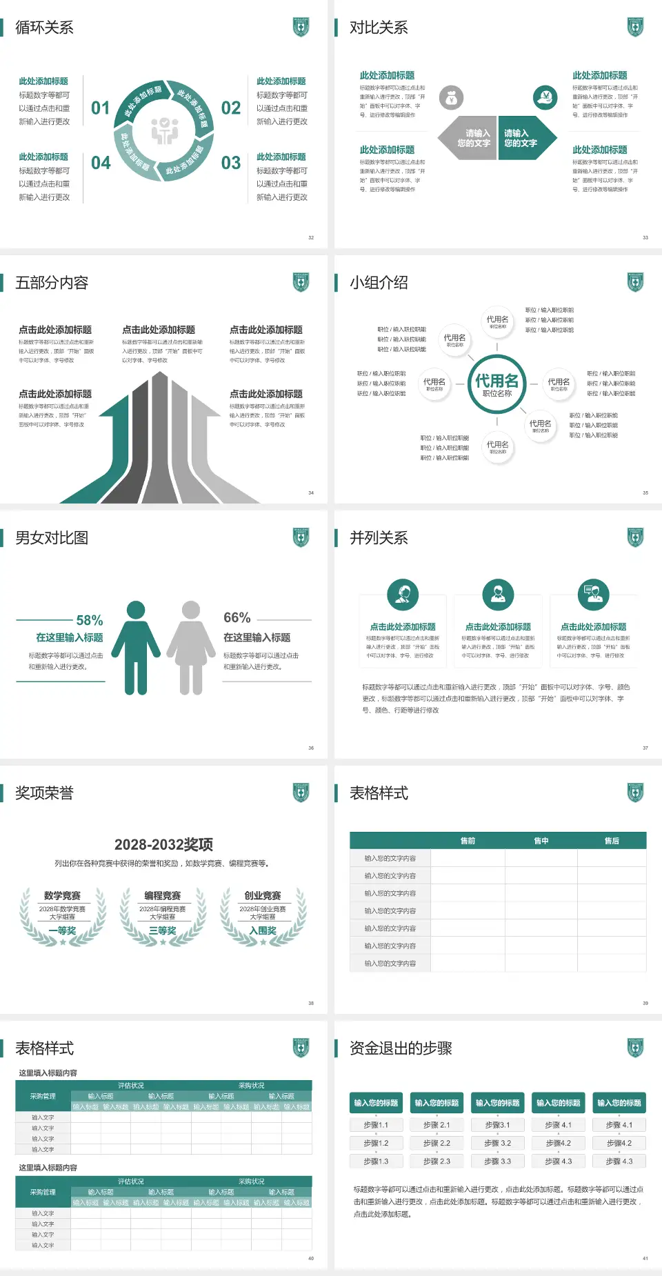 南方科技大学第三附属医院医院简介/日常通用PPT模板4:3格式幻灯片预览图5