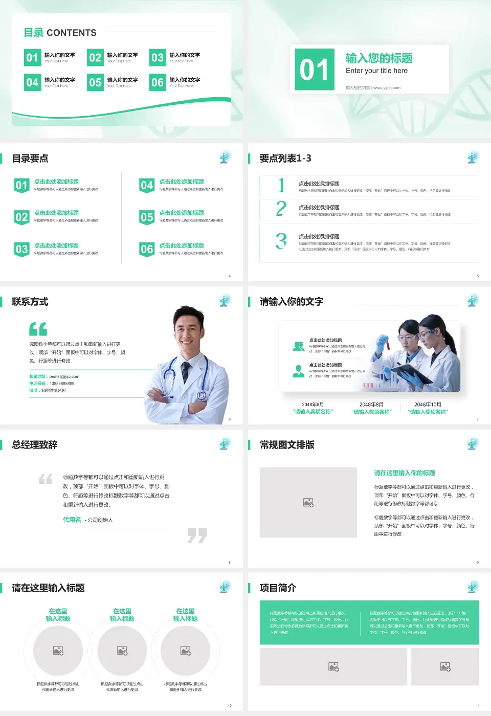 广州市从化区中医医院项目申请与汇报PPT模板16:9格式幻灯片预览图2