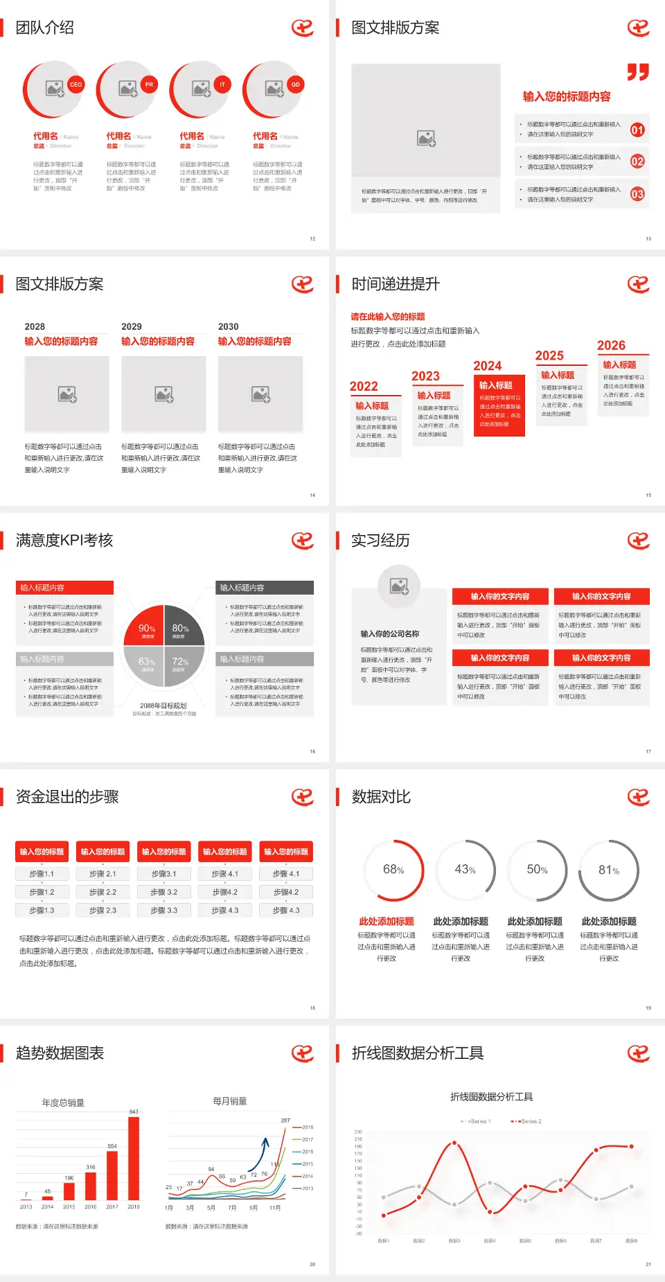 广东省中西医结合医院培训与教育PPT模板4:3格式幻灯片预览图3