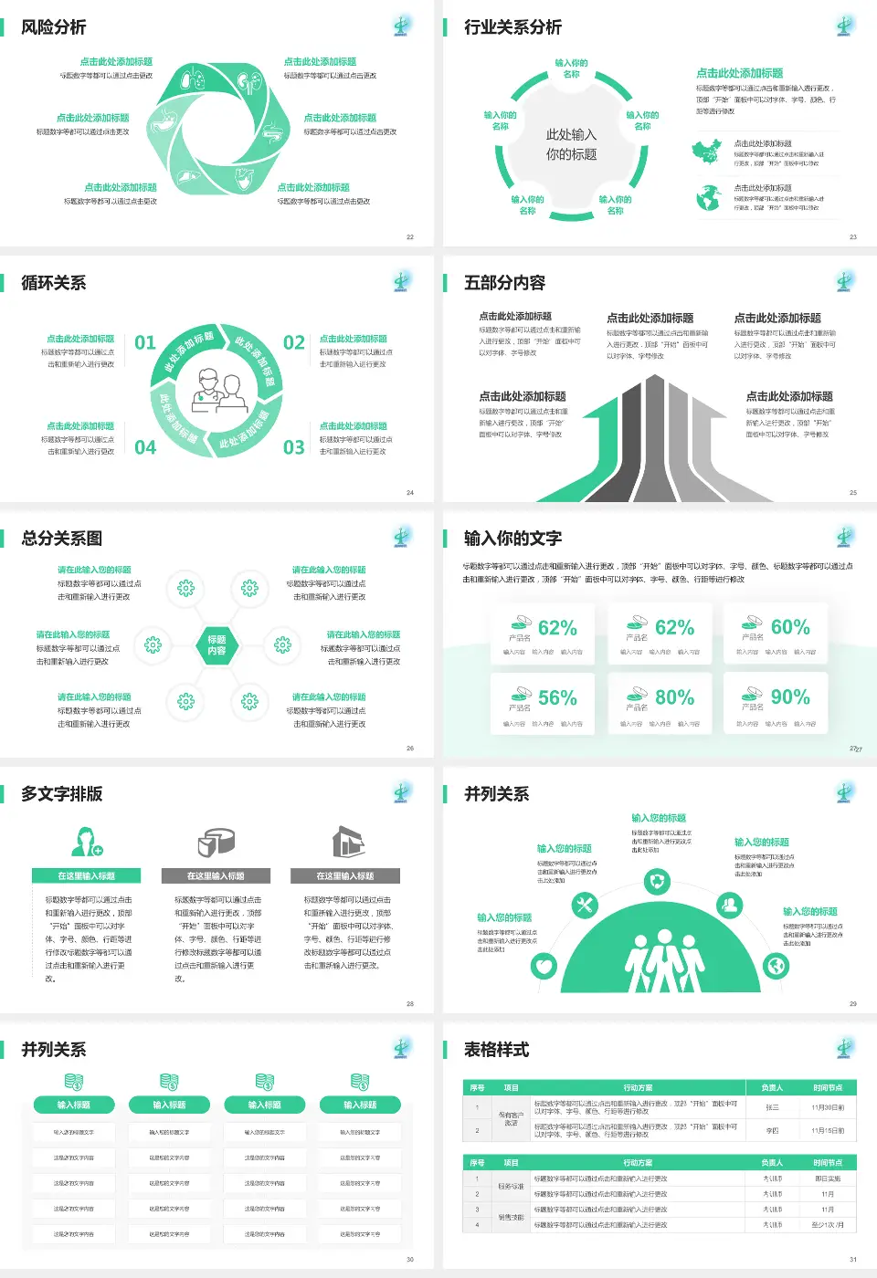 广州市从化区中医医院科室介绍与推广PPT模板16:9格式幻灯片预览图4