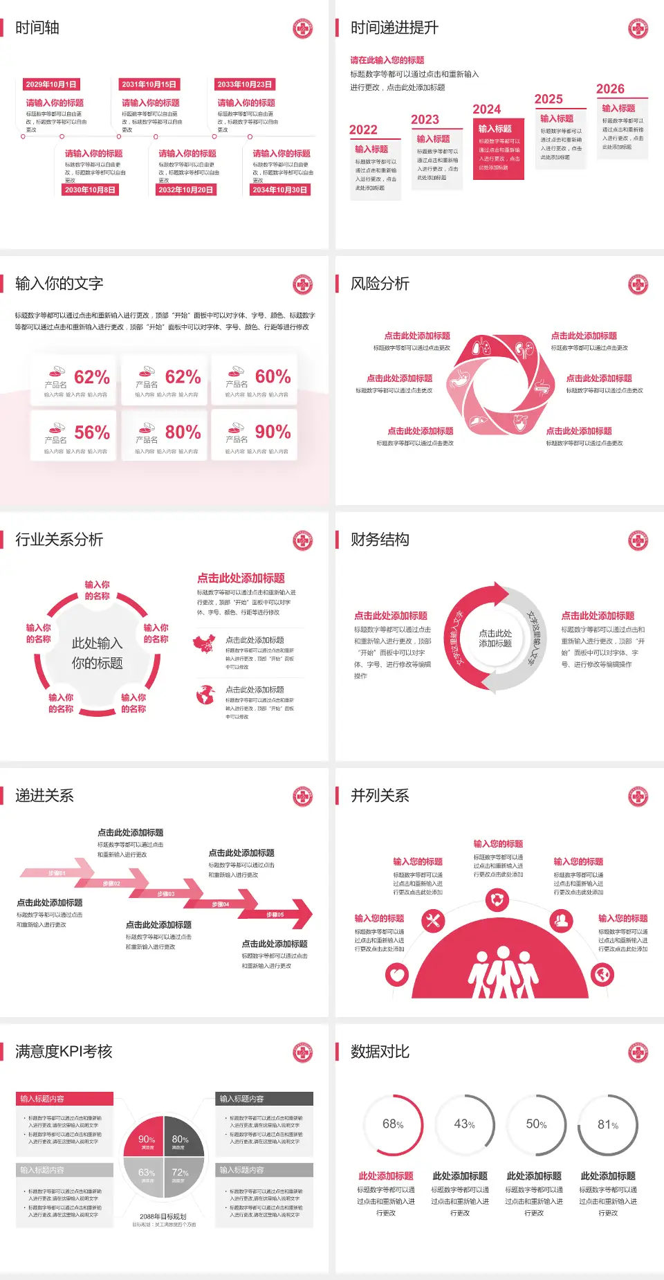 广州市天河区妇幼保健院病例分享与讨论PPT模板4:3格式幻灯片预览图3