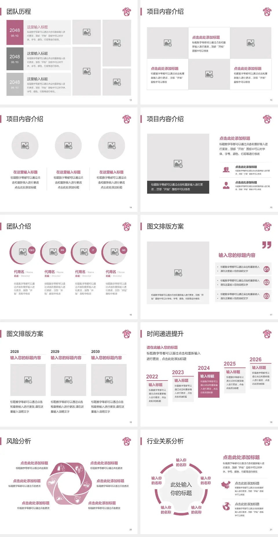 广东省妇幼保健院番禺分院个人求职应聘简历PPT模板4:3格式幻灯片预览图3