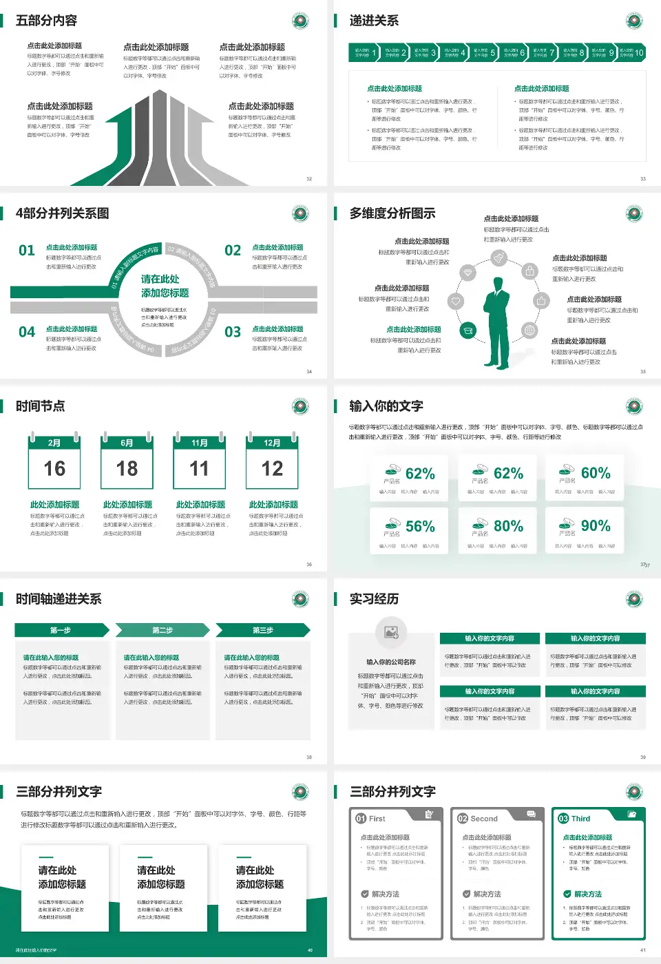广州市番禺区中医院品管圈PDCA演示专用PPT模板16:9格式幻灯片预览图5