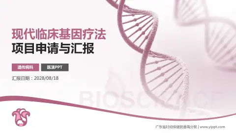 广东省妇幼保健院番禺分院项目申请与汇报PPT模板