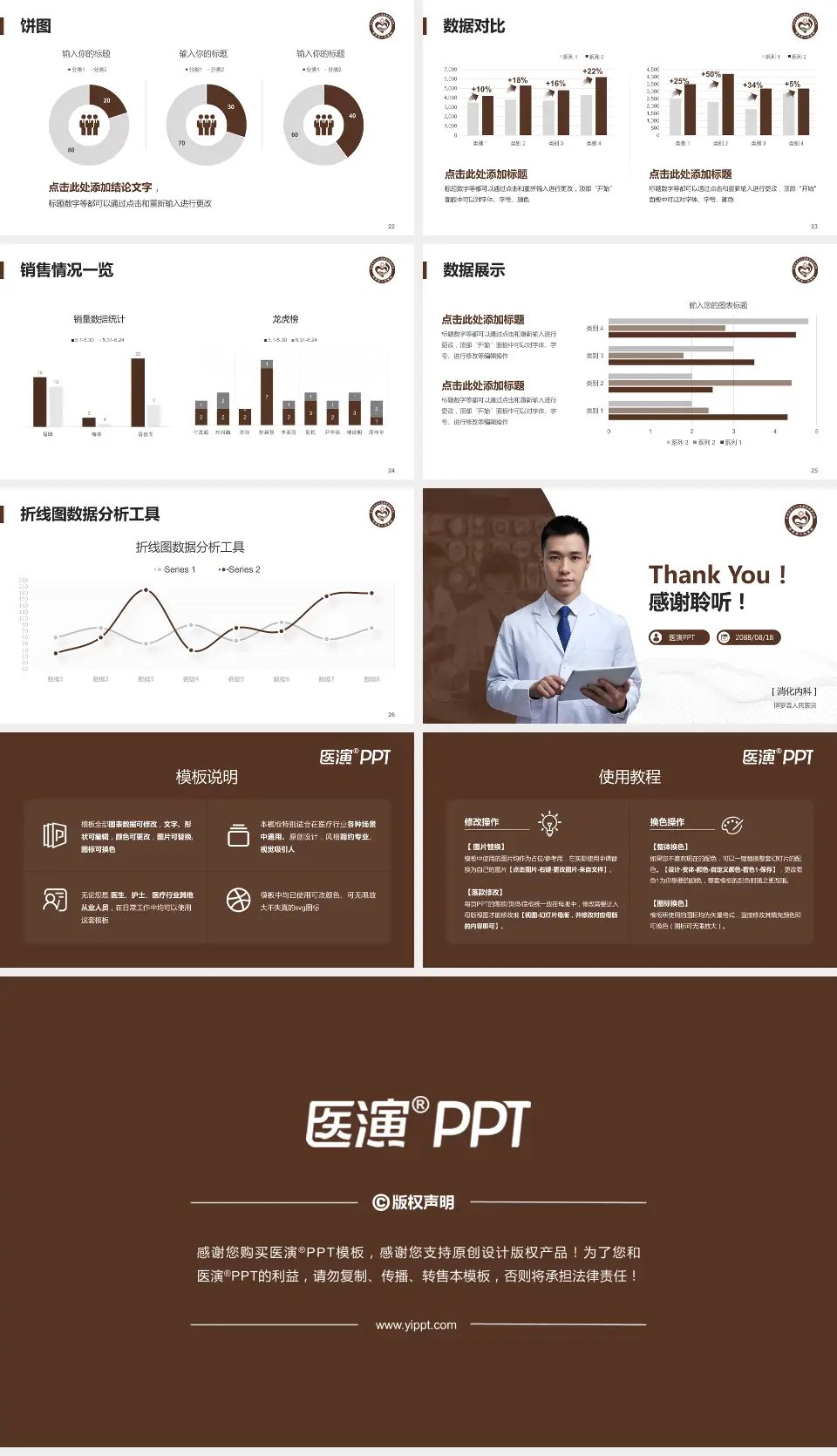 博罗县人民医院病例分享与讨论PPT模板16:9格式幻灯片预览图4