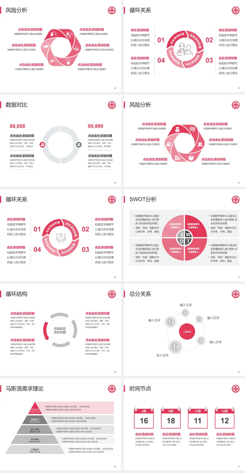 广州市天河区妇幼保健院科研成果展示PPT模板4:3格式幻灯片预览图4