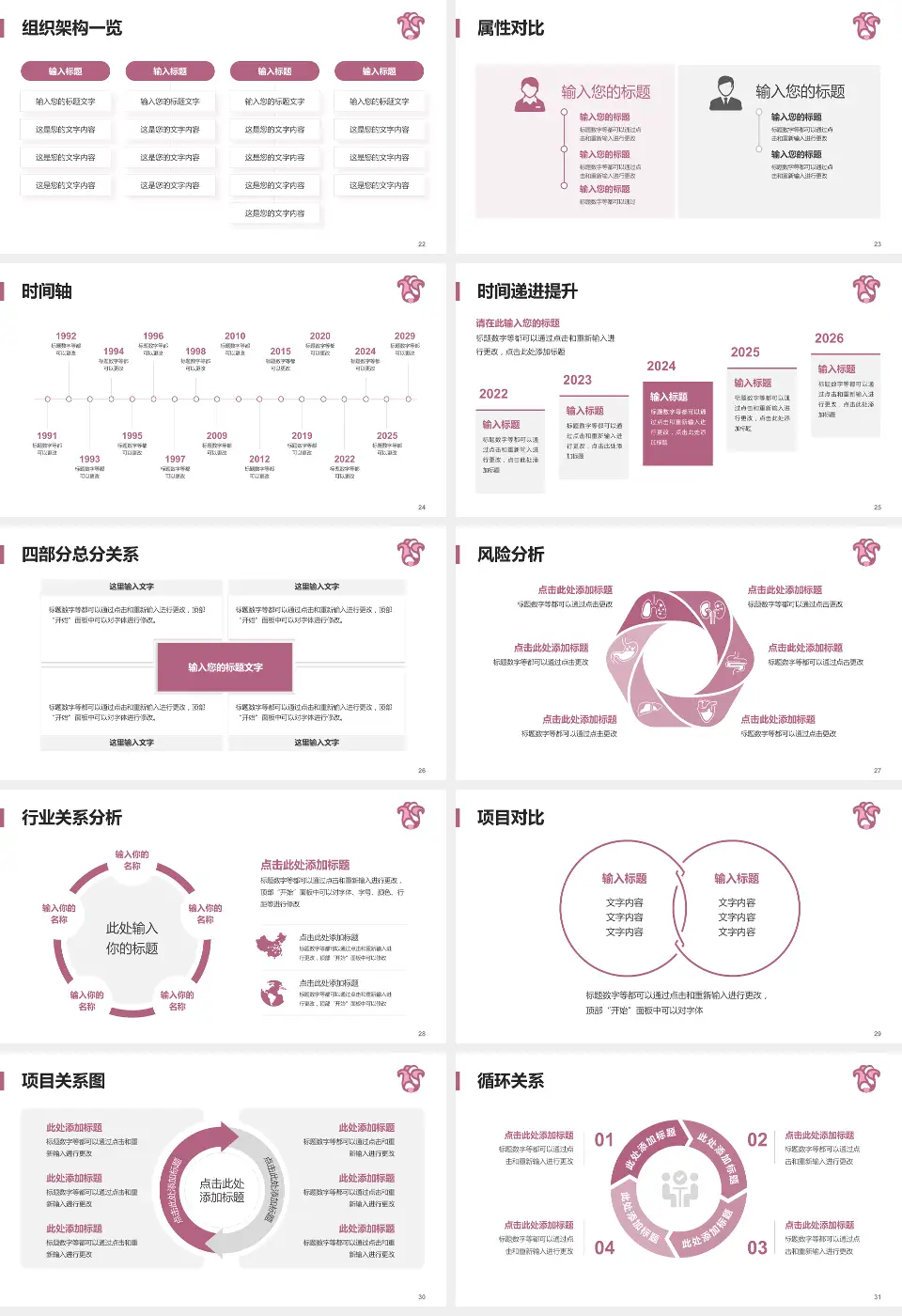 广东省妇幼保健院番禺分院医疗行业比赛专用PPT模板16:9格式幻灯片预览图4