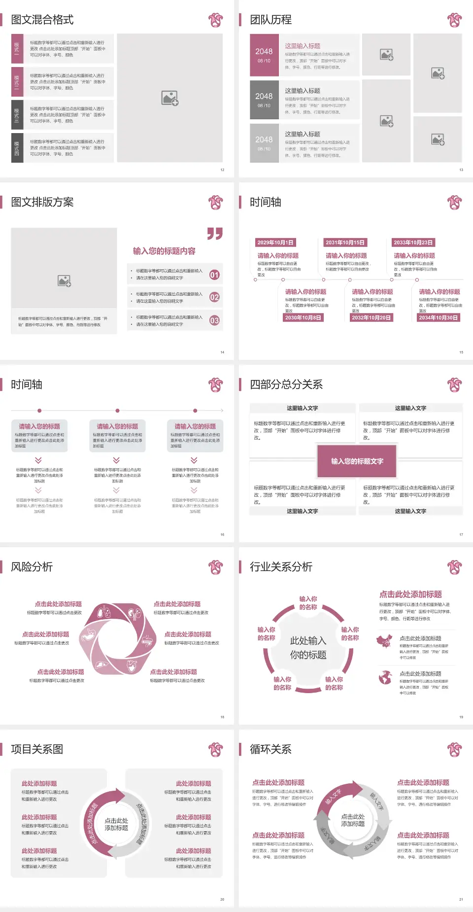 广东省妇幼保健院番禺分院项目申请与汇报PPT模板4:3格式幻灯片预览图3