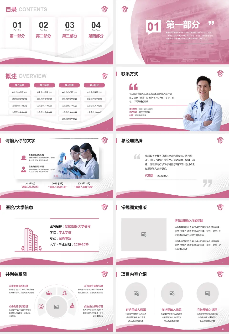 广东省妇幼保健院会议与研讨会PPT模板16:9格式幻灯片预览图2