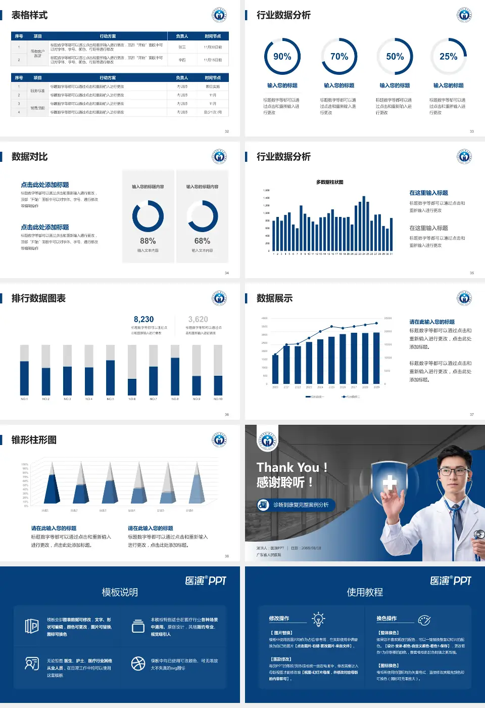 广东省人民医院医疗知识普及PPT模板16:9格式幻灯片预览图5