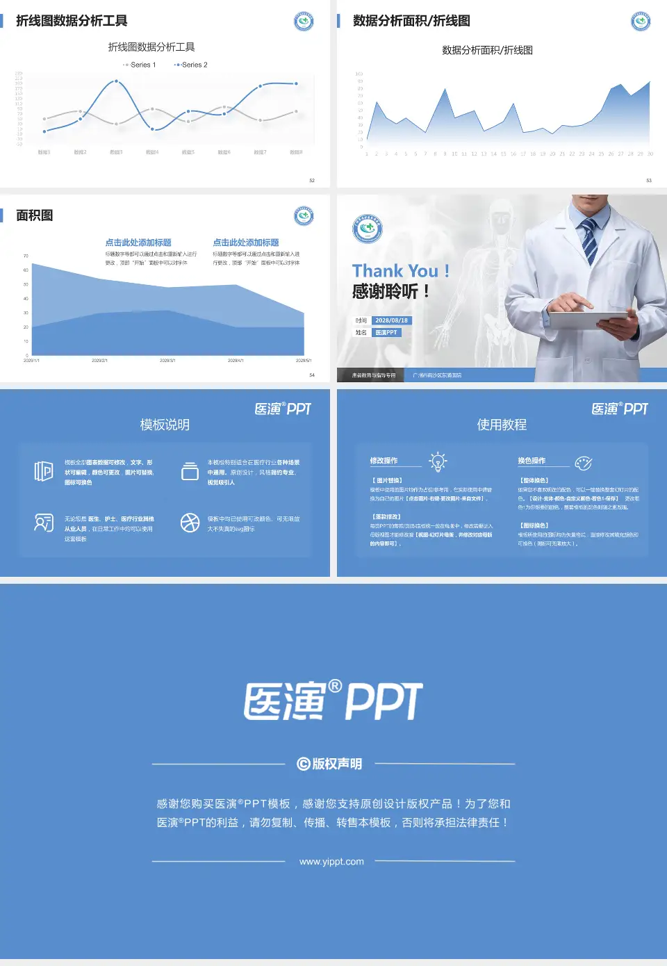 广州市南沙区东涌医院患者教育与指导PPT模板16:9格式幻灯片预览图7