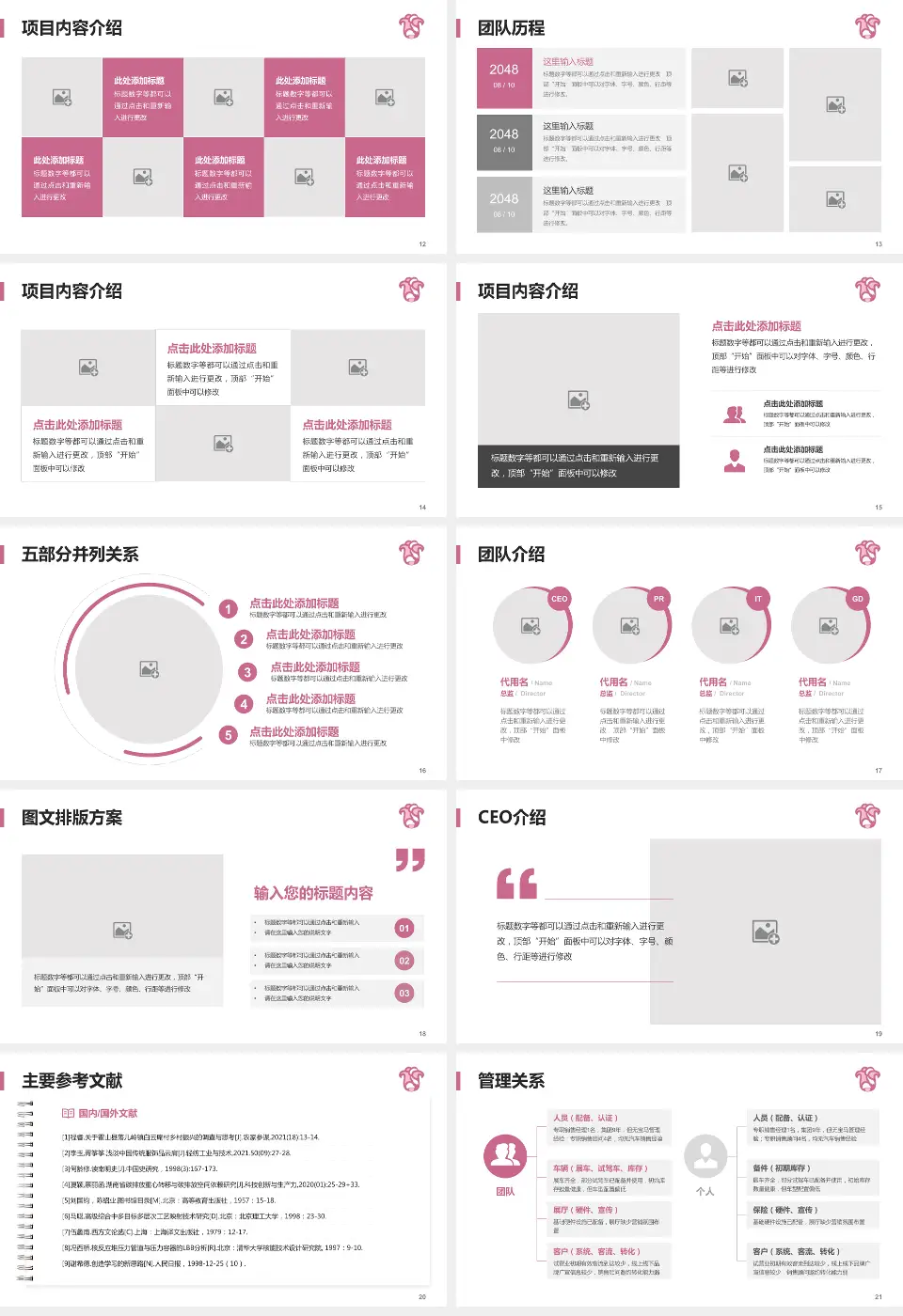 广东省妇幼保健院医疗行业比赛专用PPT模板16:9格式幻灯片预览图3