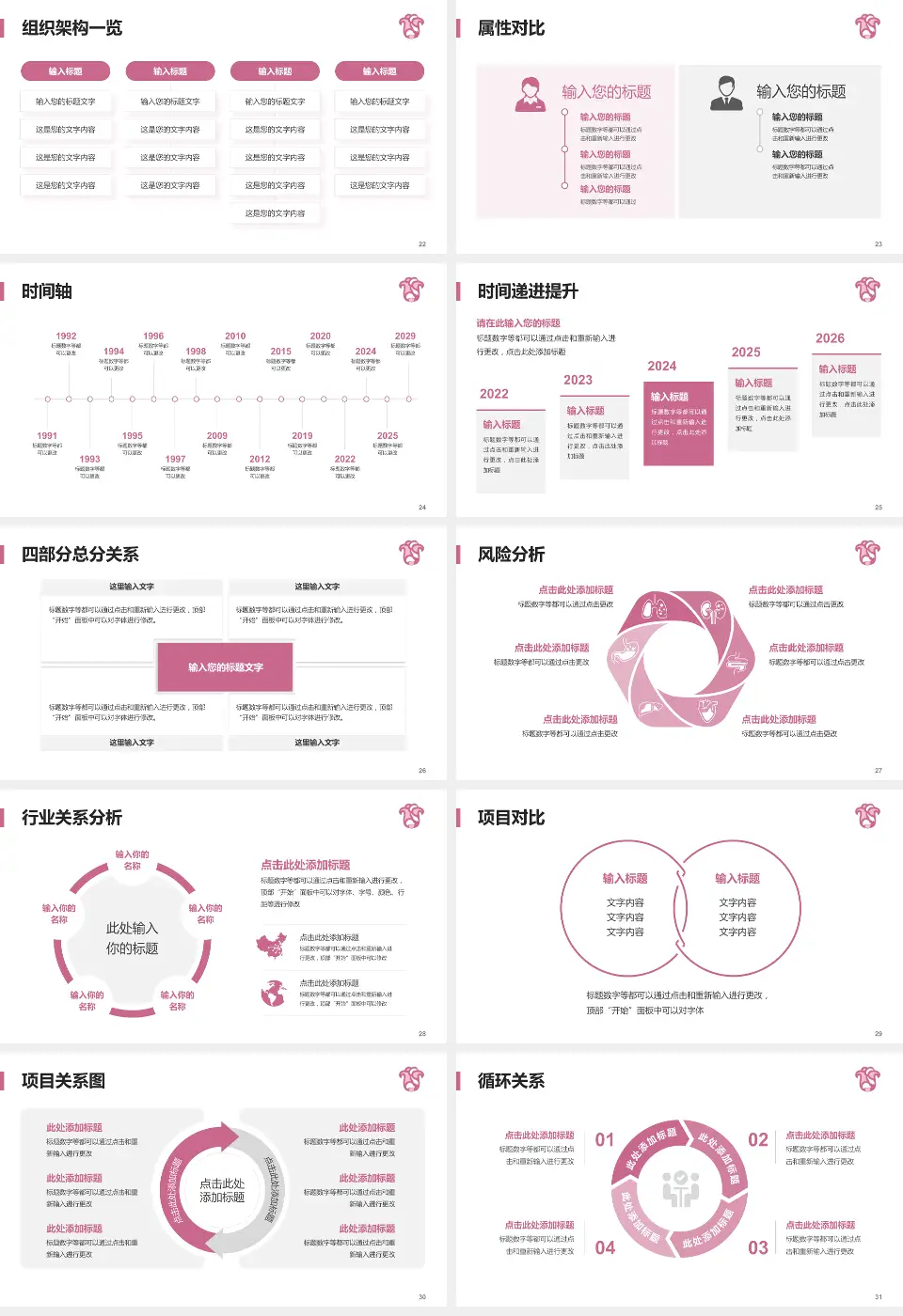 广东省妇幼保健院医疗行业比赛专用PPT模板16:9格式幻灯片预览图4