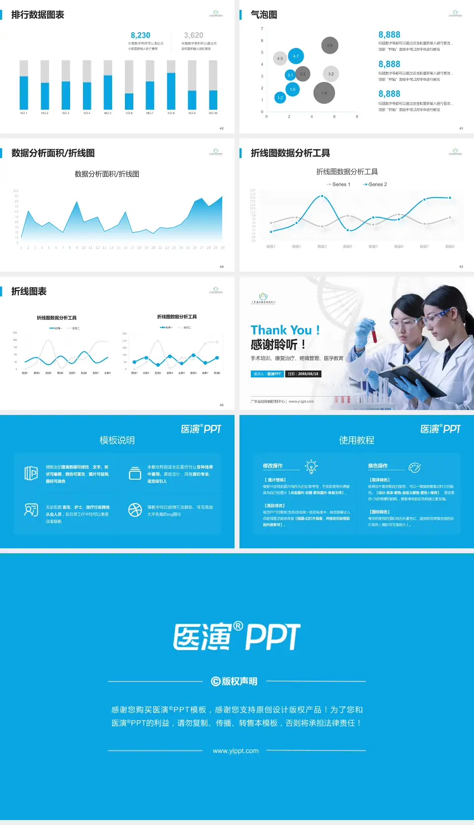广东省结核病控制中心科研成果展示PPT模板16:9格式幻灯片预览图6