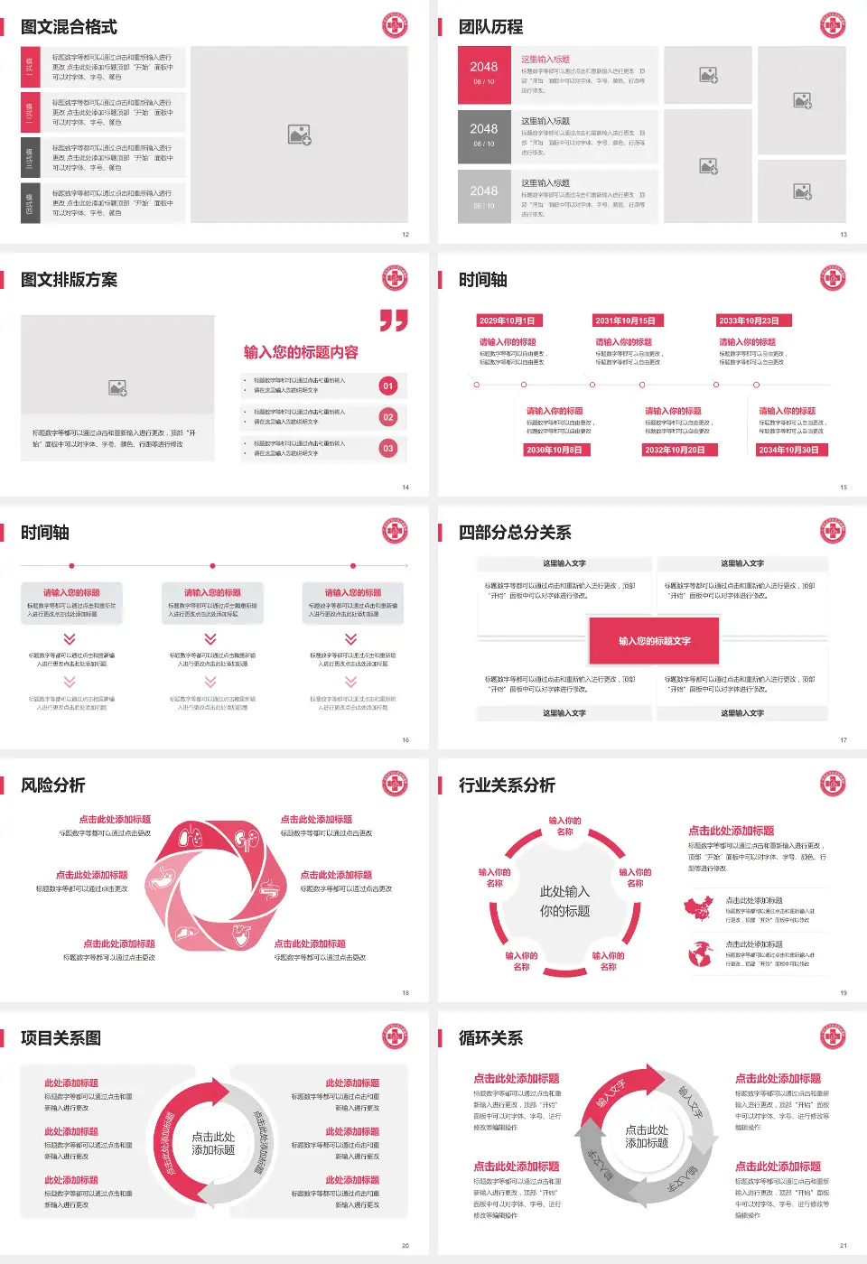 广州市天河区妇幼保健院项目申请与汇报PPT模板16:9格式幻灯片预览图3