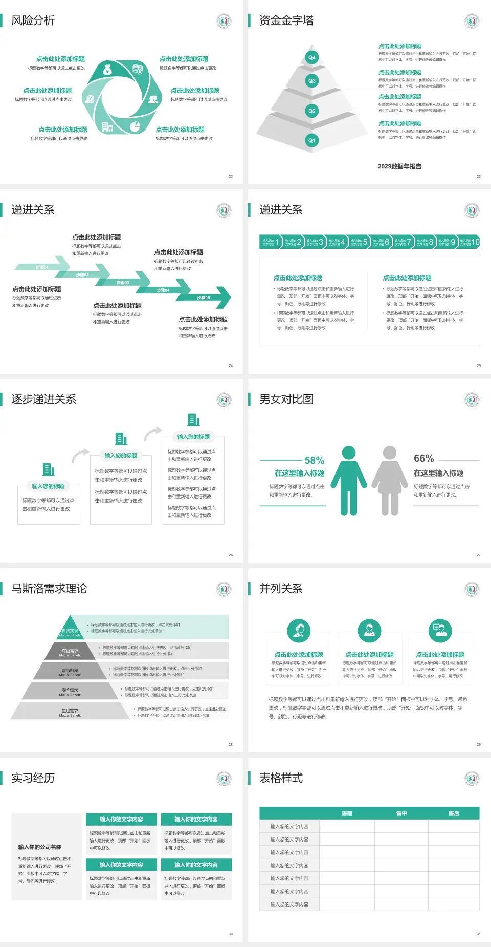 广州医科大学附属第三医院项目申请与汇报PPT模板4:3格式幻灯片预览图4