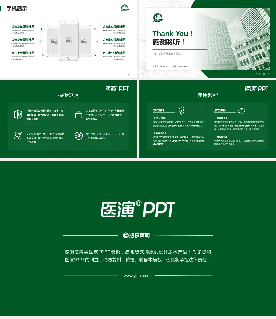 中山大学孙逸仙纪念医院医院管理报告PPT模板16:9格式幻灯片预览图7