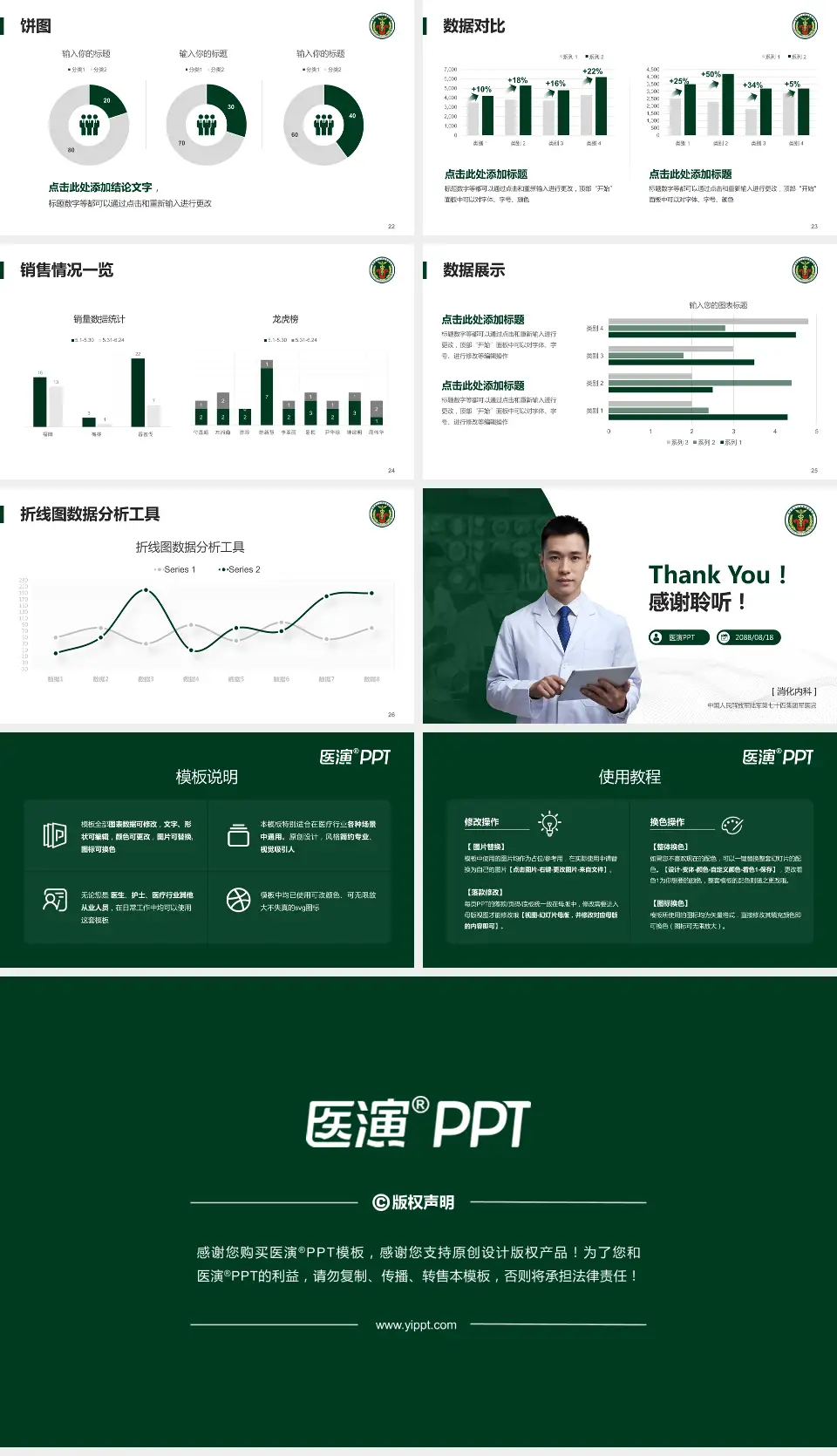 中国人民解放军陆军第七十四集团军医院病例分享与讨论PPT模板16:9格式幻灯片预览图4