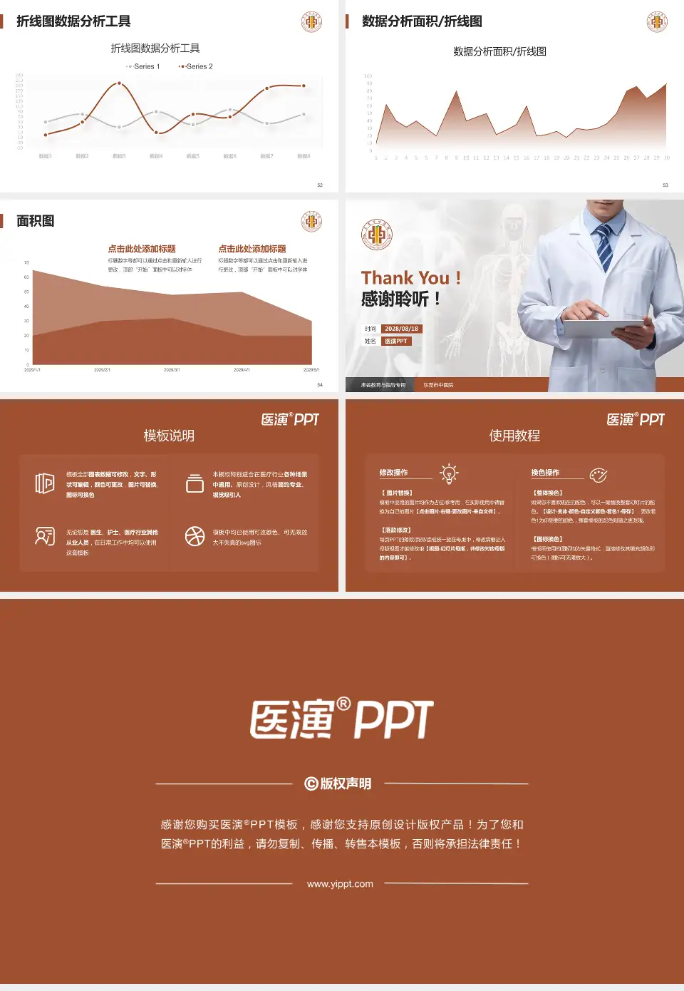 东莞市中医院患者教育与指导PPT模板16:9格式幻灯片预览图7